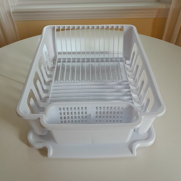 Sterilite Dish drainer, white - Picture 4 of 17